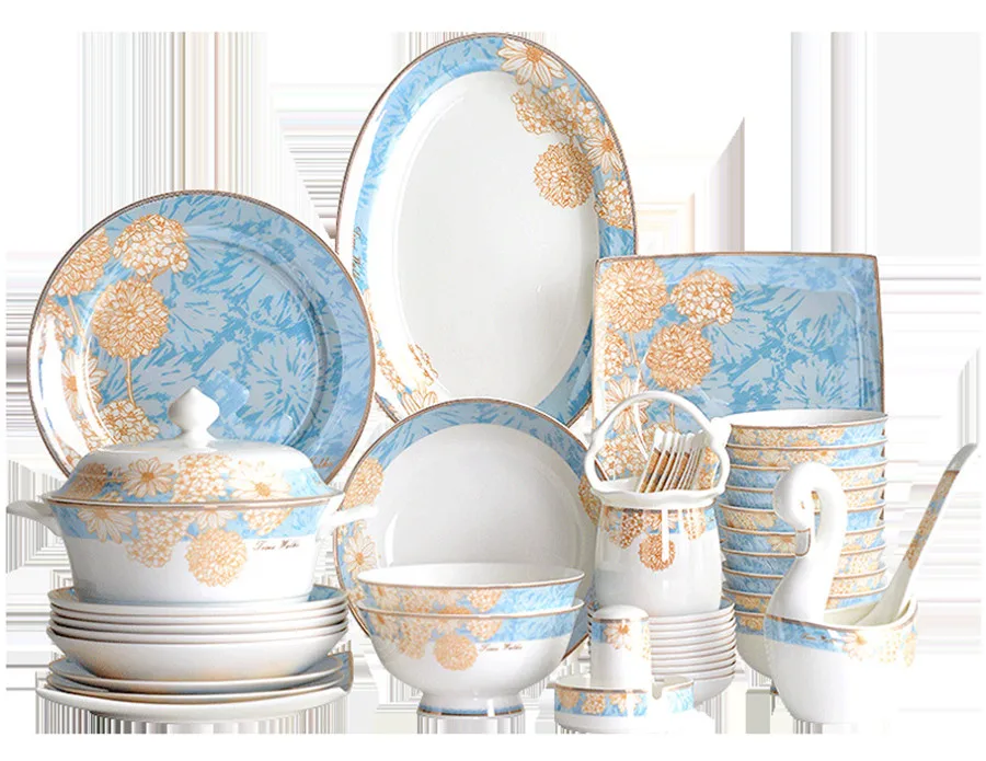 
Most popular white porcelain tableware support microwave and make life convenient 