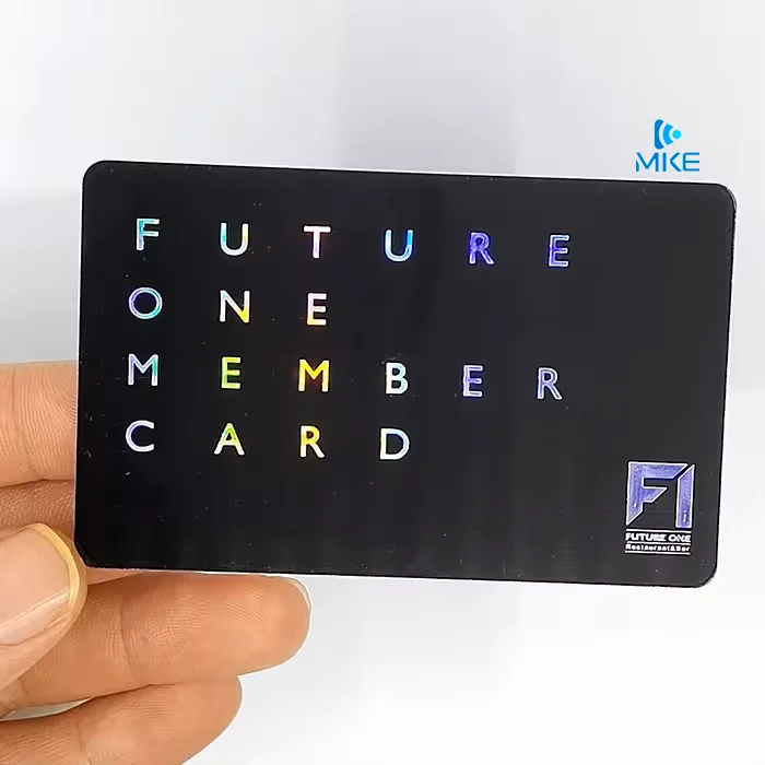 Luxury laser warranty business plastic pvc cards