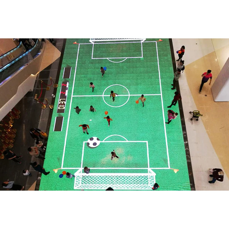 High Resolution P3.91 P4.81mm Concert Stage Digital Video Tiles LED Screen Interactive LED Dance Floor Display Screen System