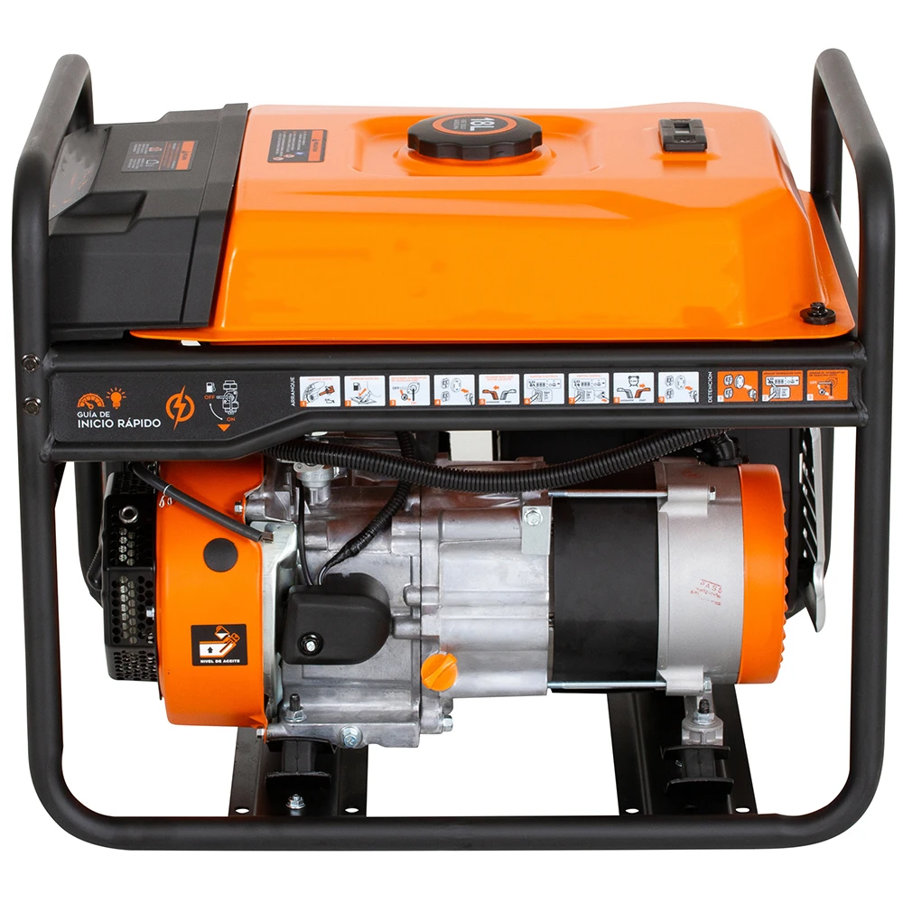Mini Single 3 Phase Electric Generators Inverter Gasoline 3kw 5kw Portable Gasoline Generator