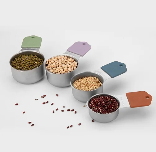 High Quality Stainless Steel Measuring Cups Magnetic Suction Measuring Spoon Measuring Cups And Spoons