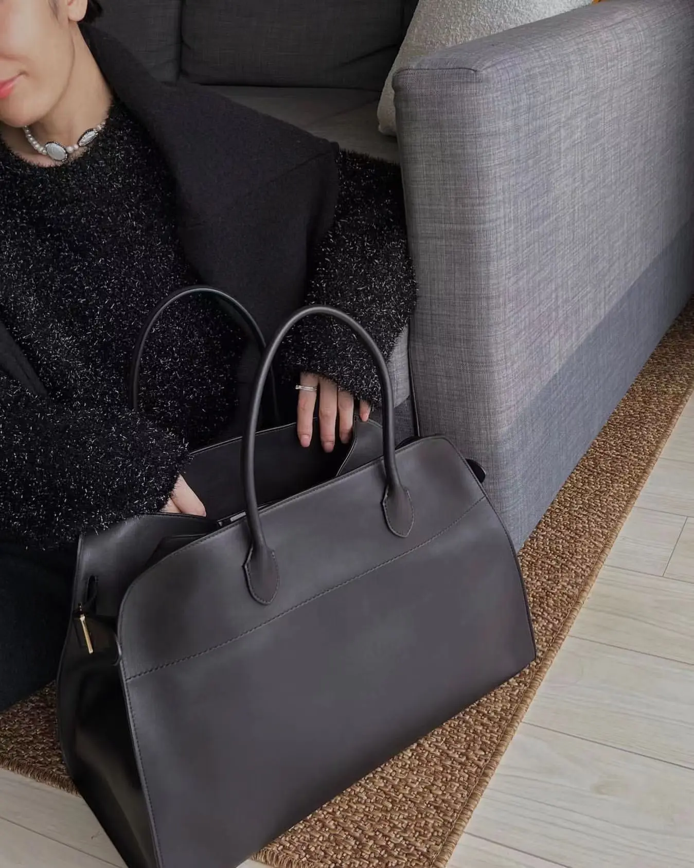 Large capacity leather texture retro handbags tote bags for women ODM/OEM cow leather bag for women