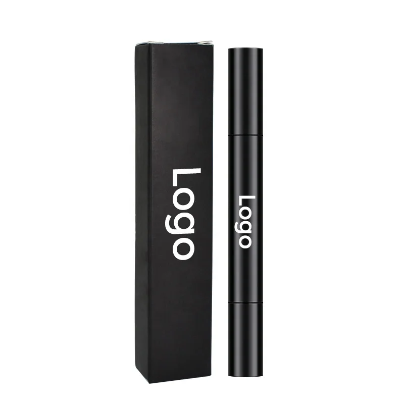 Private Label Double Head Eyeliner Waterproof Winged Eyeliner Stamp Long Lasting Star EyeLiner Quick Dry Diamond Stamp Pen