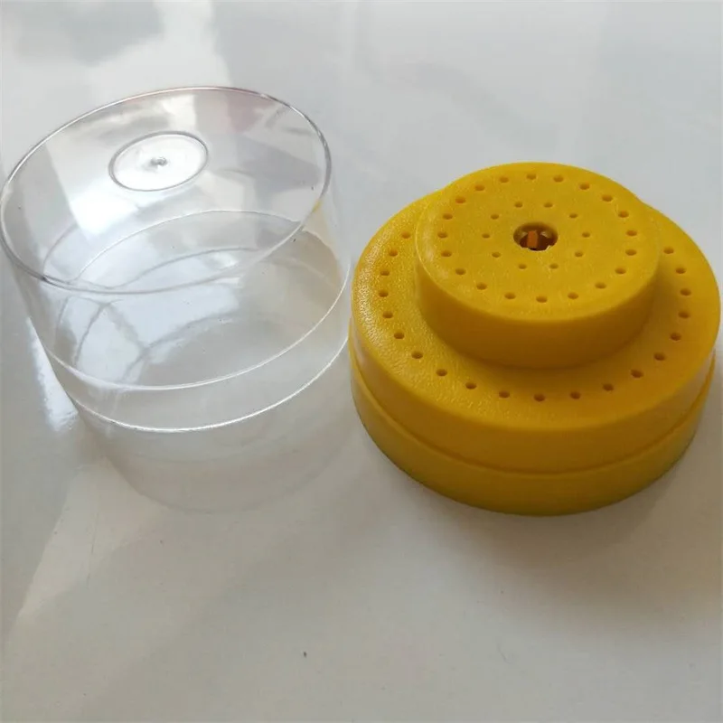 60 Holes Plastic Dental Disinfection Bur Box/Dental Burs Holder for Dental