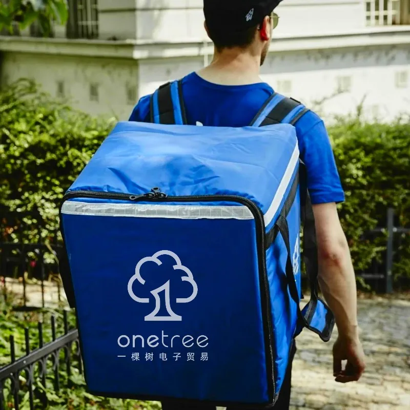 Waterproof Thermal food delivery bag for bicycle pizza carry cake delivery bags courier bag for food insulated backpack