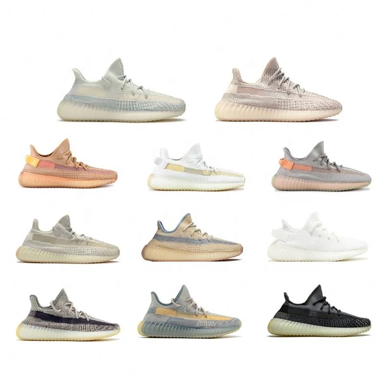 
2021 High-end Multilayered Sole -E-TPU Material Comfortable 350 V2 Reflective Upper Silver Pink Women Fashion Sneakers 