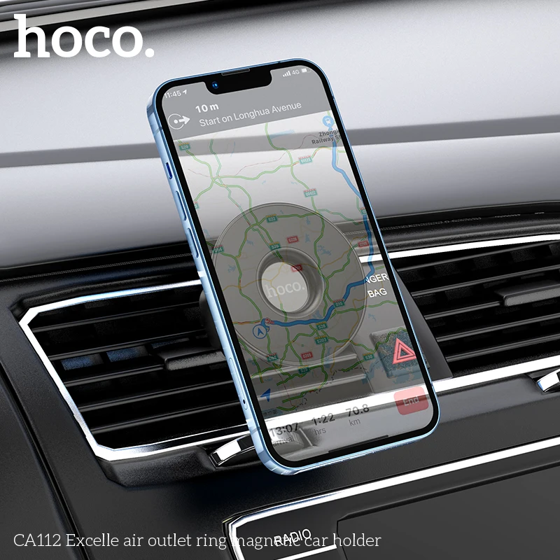 Универсальный автомобильный держатель для телефона HOCO CA112 с поворотом на 360 градусов