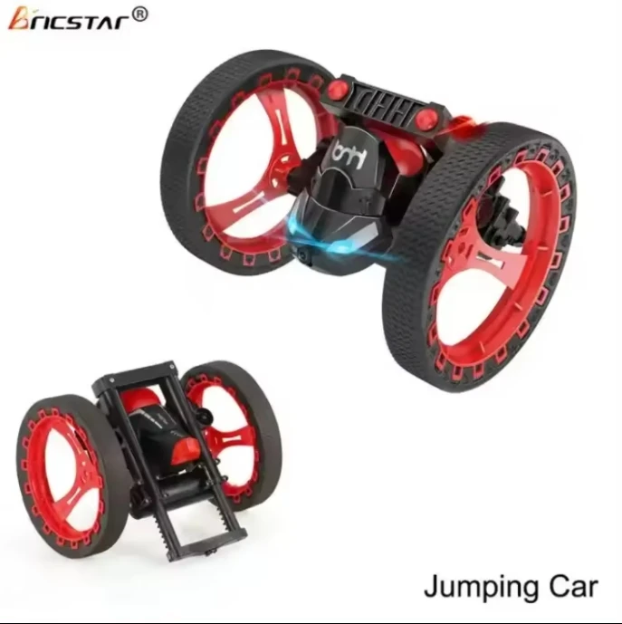 Bricstar 2.4G air land jump 3 in 1 rc quadcopter stunt car, rtf quadcopter with camera live video