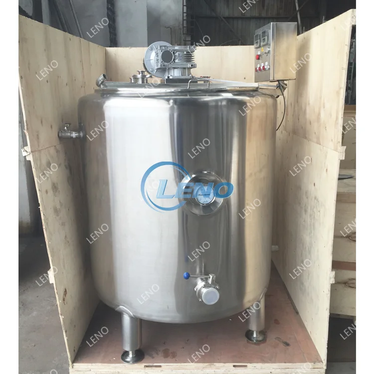 Sanitary stainless steel heating mixing tank paraffin wax melting tank