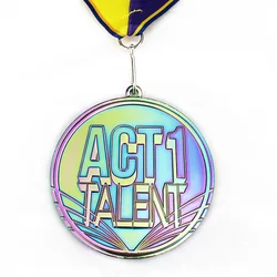 Custom Zinc Alloy Sport Dance Medal Colorful Plating medals sports dancing