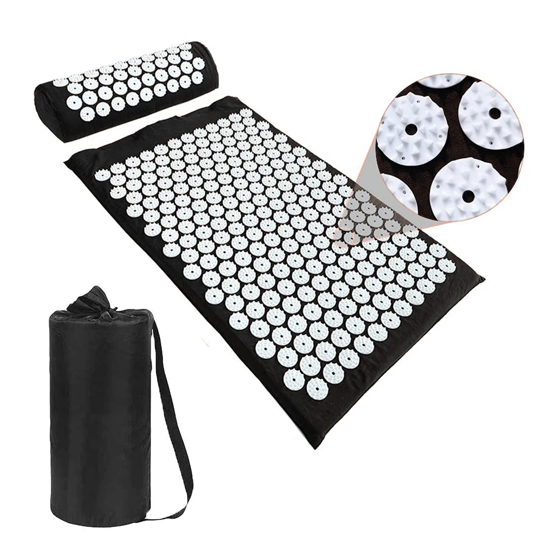 Hot Selling Multicolor Massage Pad Acupressure Mat and Pillow for Body Massage