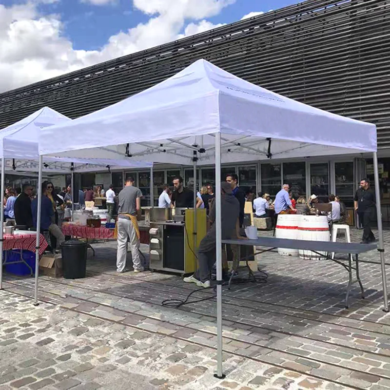 Custom print logo 10x10 advertising promotional pop up event folding aluminium marquee gazebo canopy roof top trade show tent