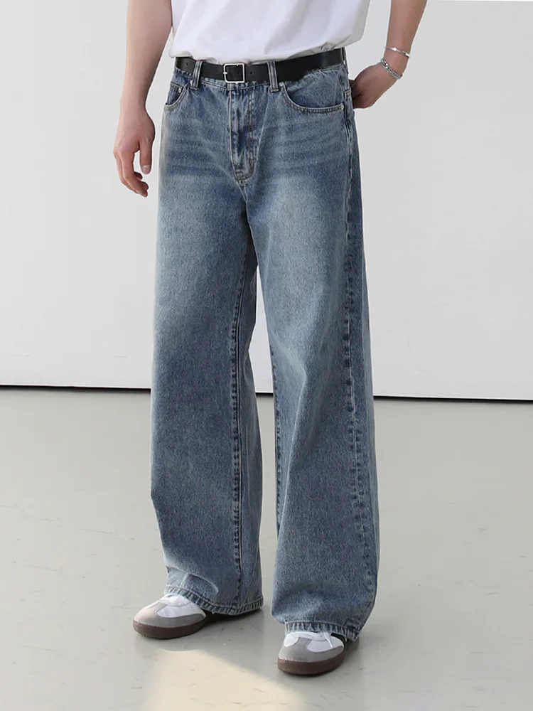 High Quality Fashion Timeless Straight Denim Pants Loose-Fit Jeans