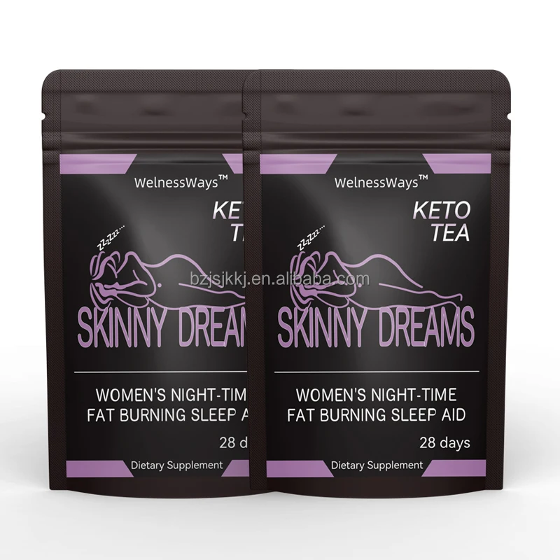 Hot selling 28days Fast Body Shaped Skinny Flat Tummy Tea wholesale slimming detox herb Bedtime Dreams Tea