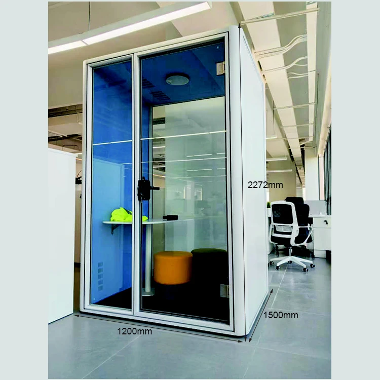 Movable Meeting Soundproof Booth Acoustic Private Office Meeting Pod Phone Booth Office Working Studio Sound Booth