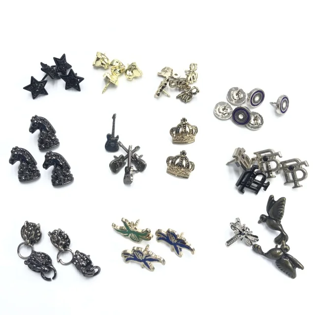 Manufacturer Customized High quality  brooch pin decoration  metal  brooches pin buckle for clothing bag shoes custom logo