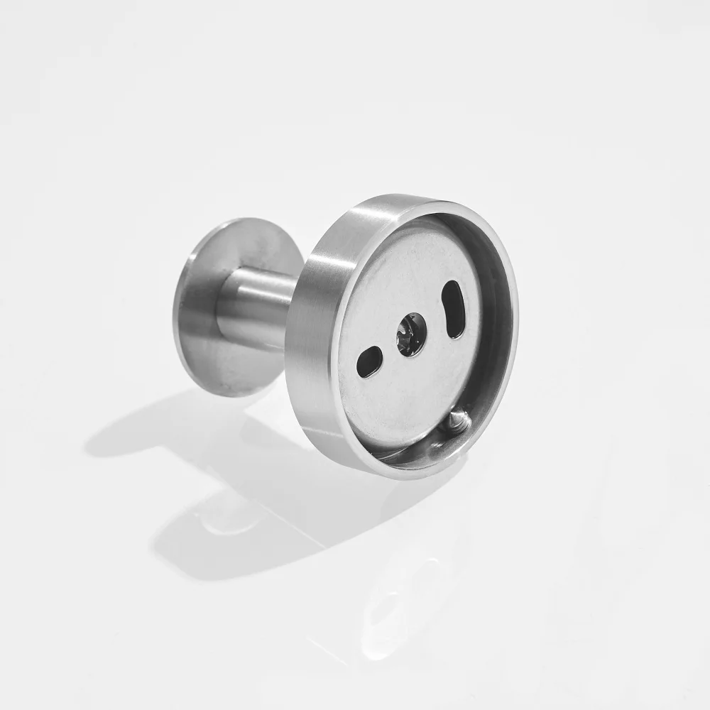 Towel Hook Stainless Steel Coat Removable Silver Wall Bearing Vacuum Suction Cup Coat hook for Kitchen Bathroom