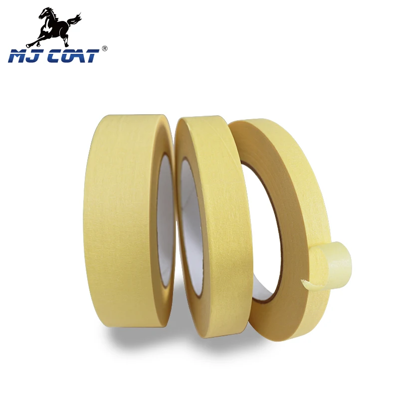 MJ COAT and Kingfix Coat Brand Auto Paint Car Paint Masking Tape for Car Refinishing