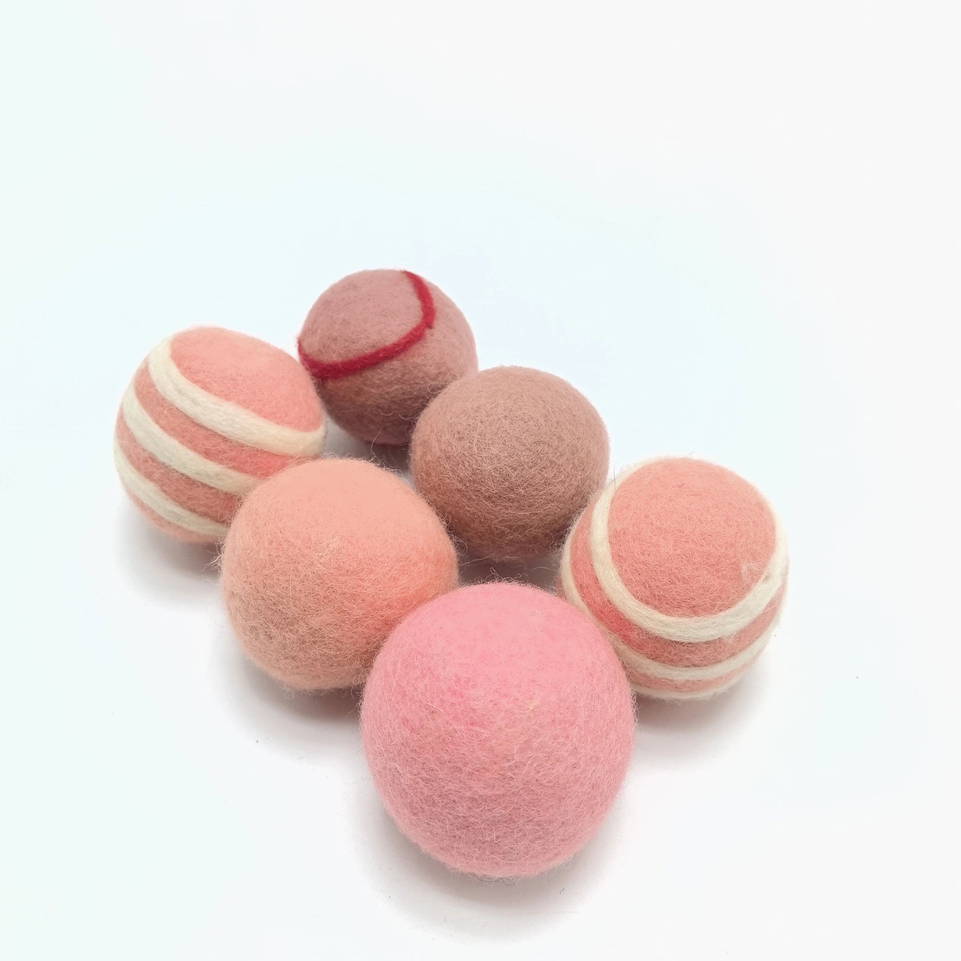 2024 Hot seller products laundry products organic merino hand made wool felt dryer balls