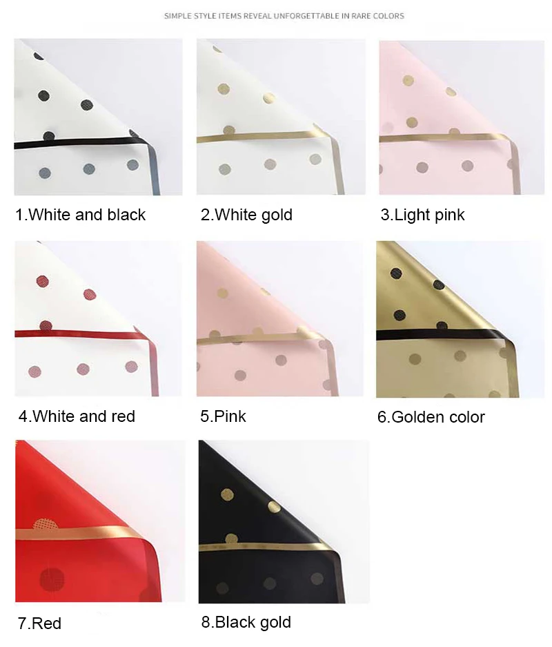 Factory Amazon hot sale Custom korean plastic waterproof packaging  gifts wrap paper   bouquet  wrapping paper for flowers