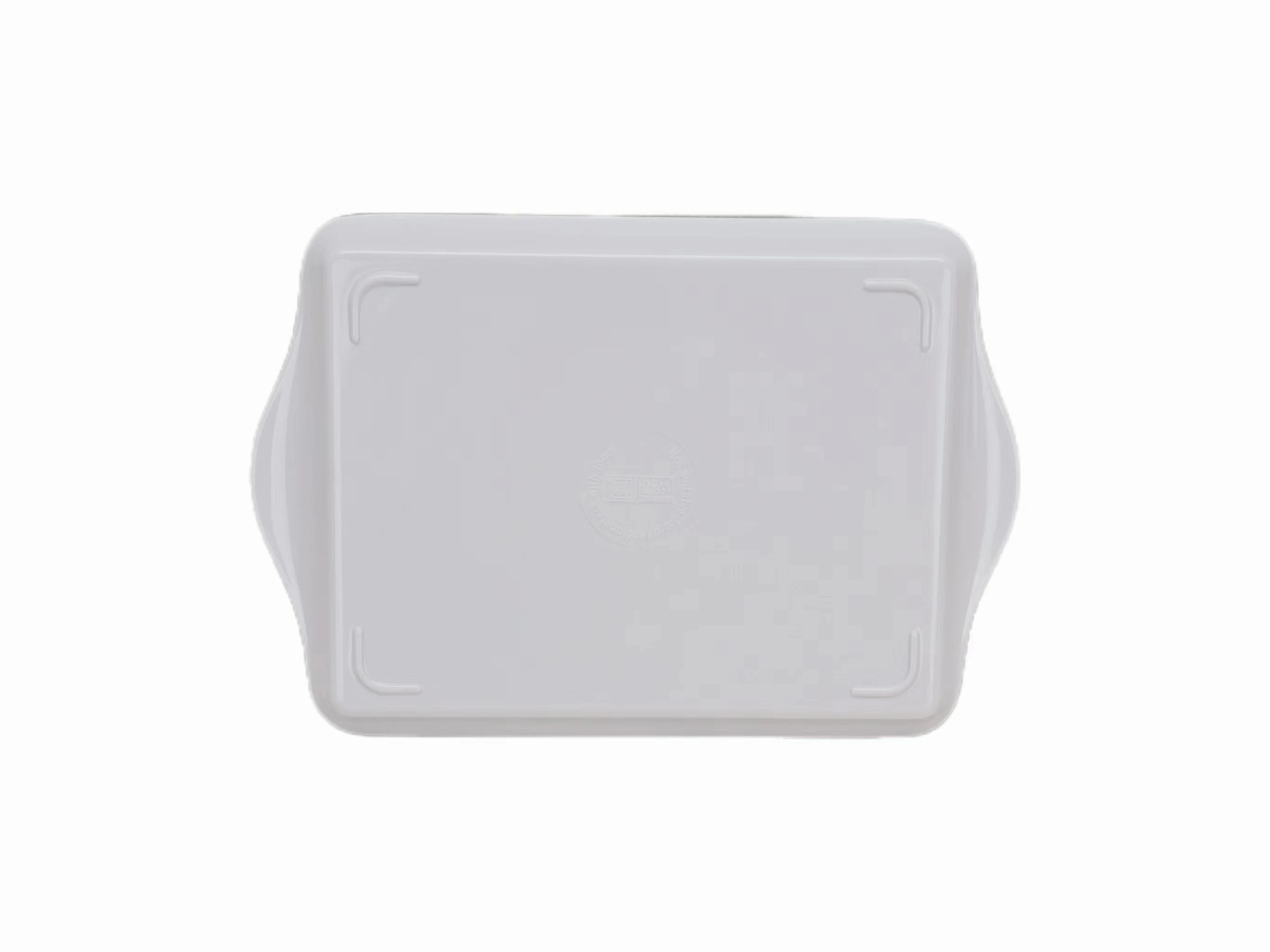 Factory-made high quality flower unbreakable restaurant square melamine tray