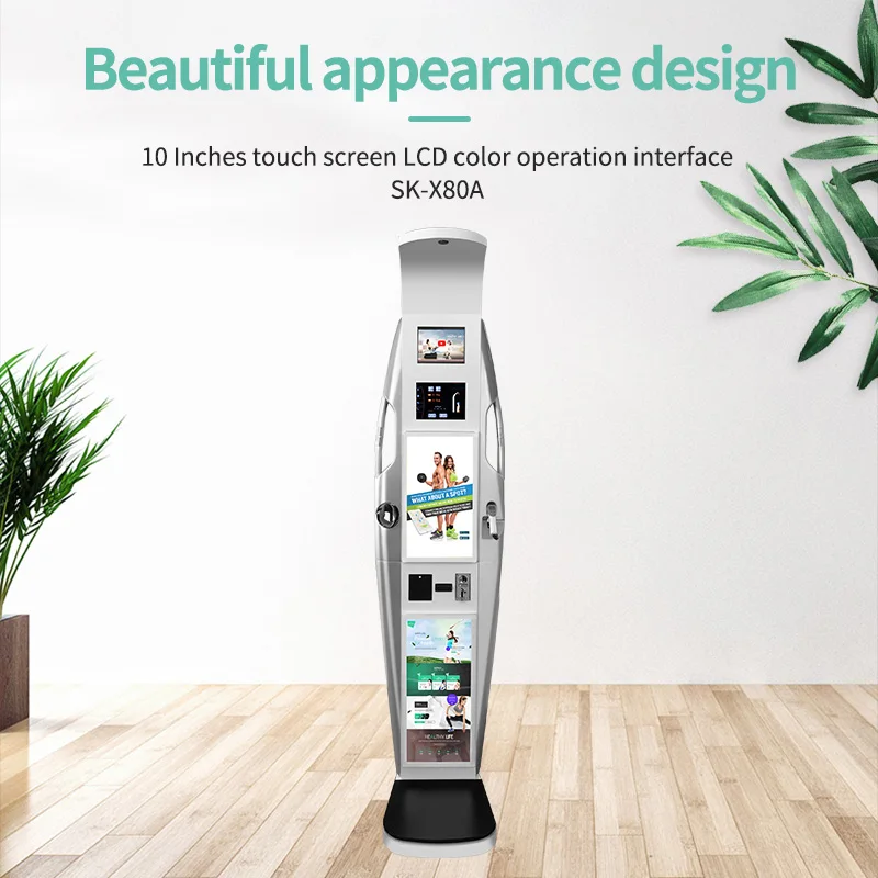 Coin Operated Machine Blood Pressure Printer Bmi Weighing Scale BMI Ultrasonic Height Weight