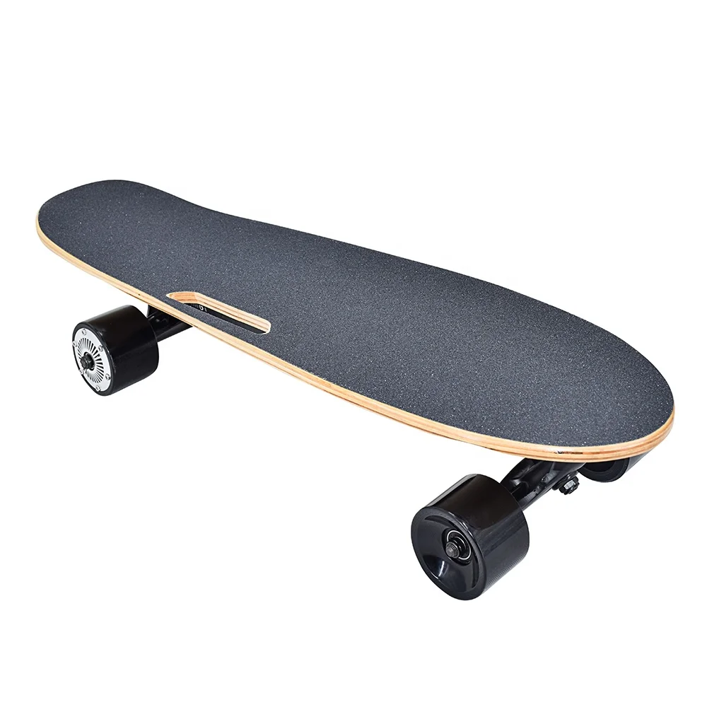 Wholesale price 2000mAh wheel hardness small fish plate boosted electric skate board remote control evolve Electric skateboard