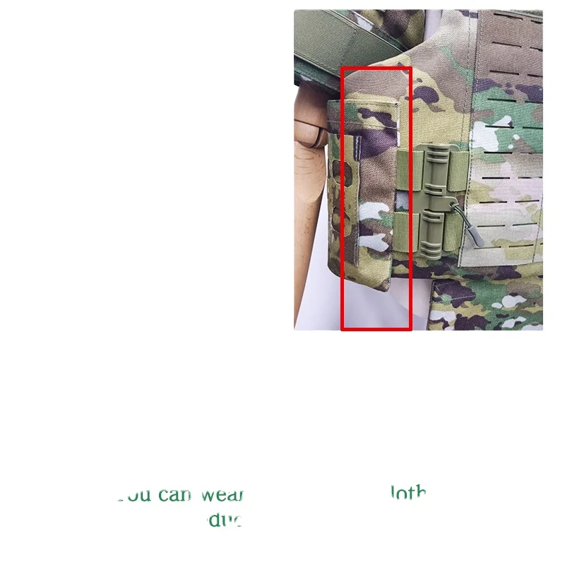 Free Sample Sturdy Armor XL Plus Size Full body Cover Protection Neck Hunting tactical Gear plate carrier combat vest with soft