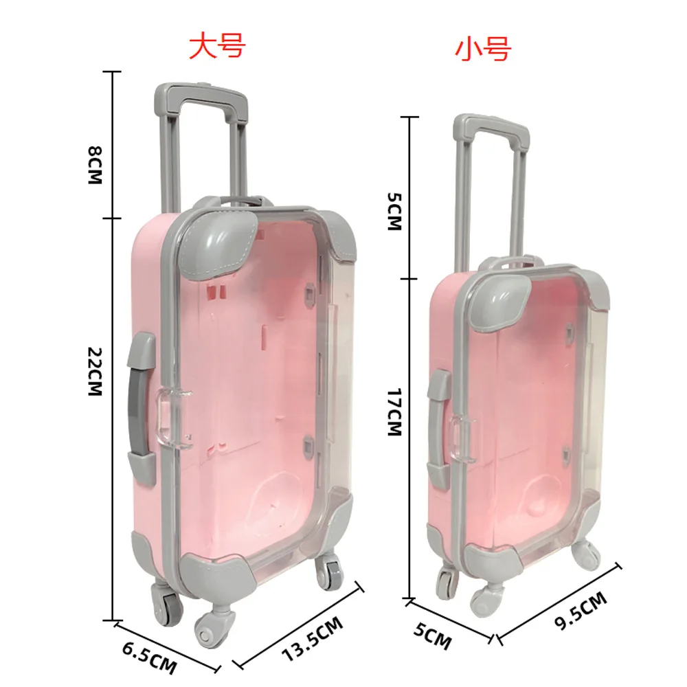 Hot Selling Mini Suitcase Box Luggage Style Storage Packing Promotional Gifts Box self defense keychain set tools Packing Box