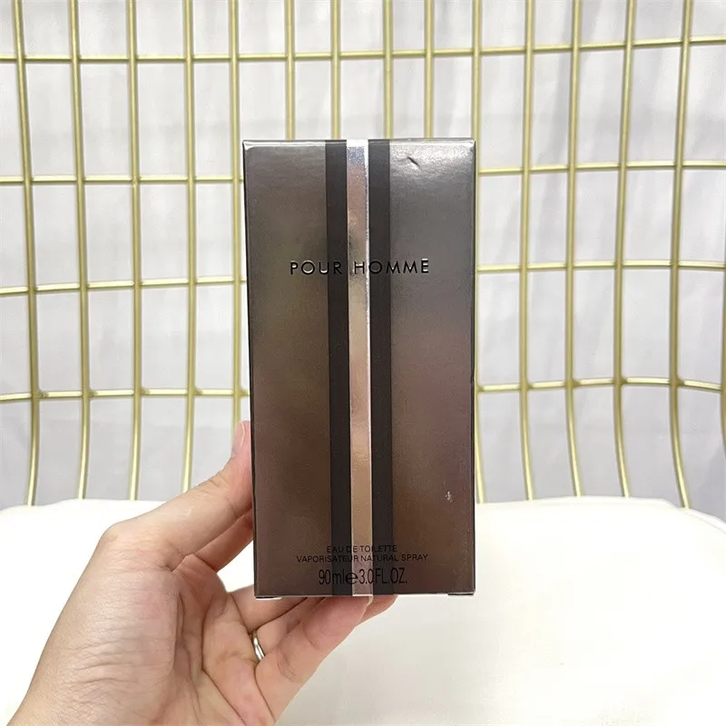 90ml Men Perfume Pour Homme EDT Brand Cologne Body Spray Fragrance Brand Perfume Fast Delivery Top Quality Fragrance One Drop