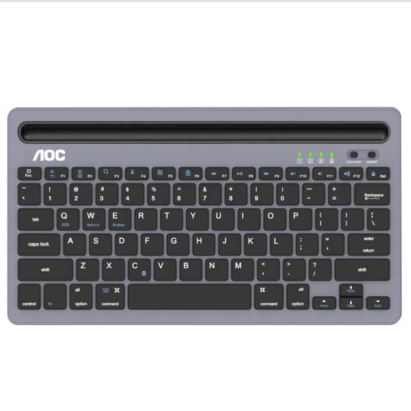Беспроводная клавиатура для AOC KB701, бесшумная Повседневная портативная ультратонкая мини-клавиатура для офиса и дома