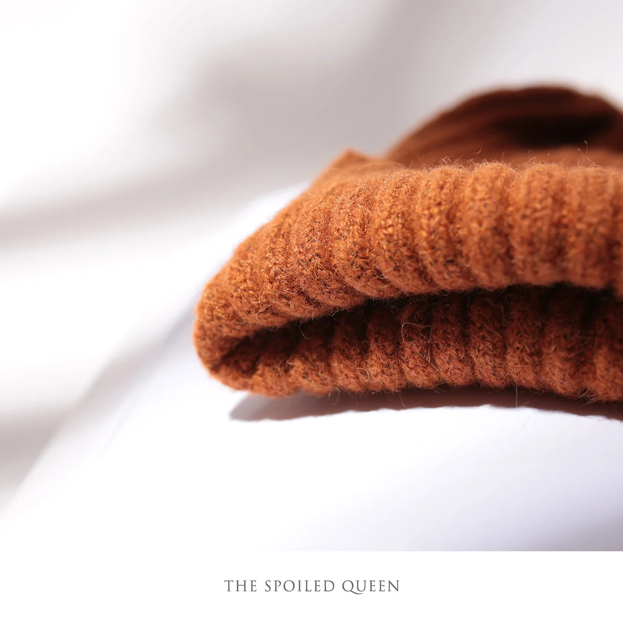 Wholesale Beanies Knitted Hats Autumn Winter Warm Fleece Custom Embroidery Logo Rib Winter Thick Acrylic Knitted Hats