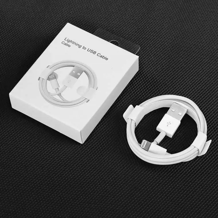 100% factory wholesale mobile phone USB cable 8IC high speed original quality fast charging cable for iPhone charging data cable