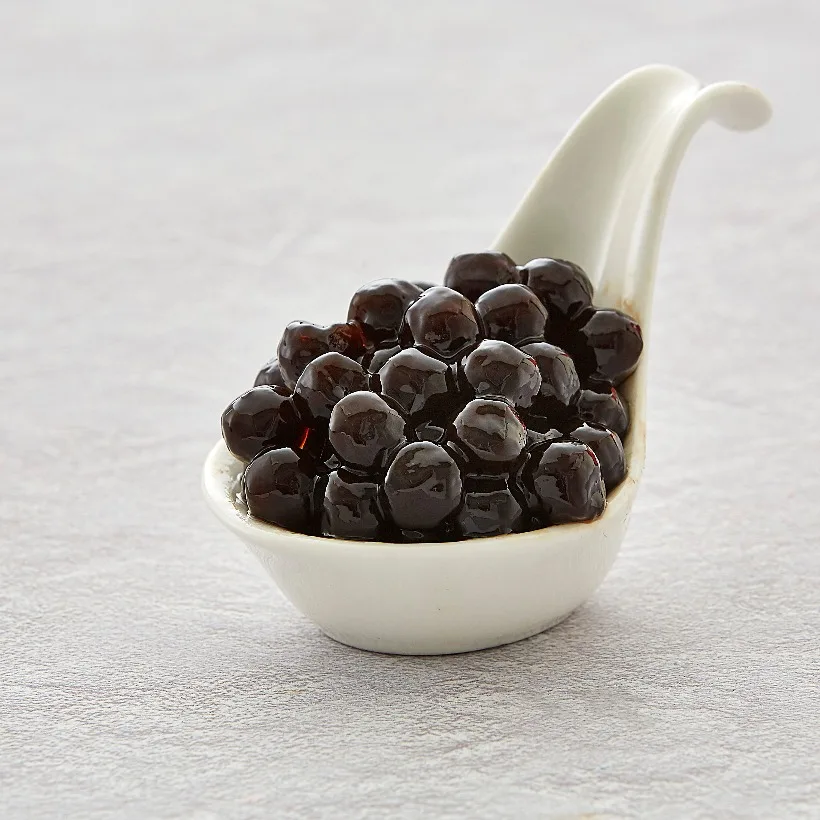
March Taiwan Bubble Tea Popping Tapioca Black Pearl 