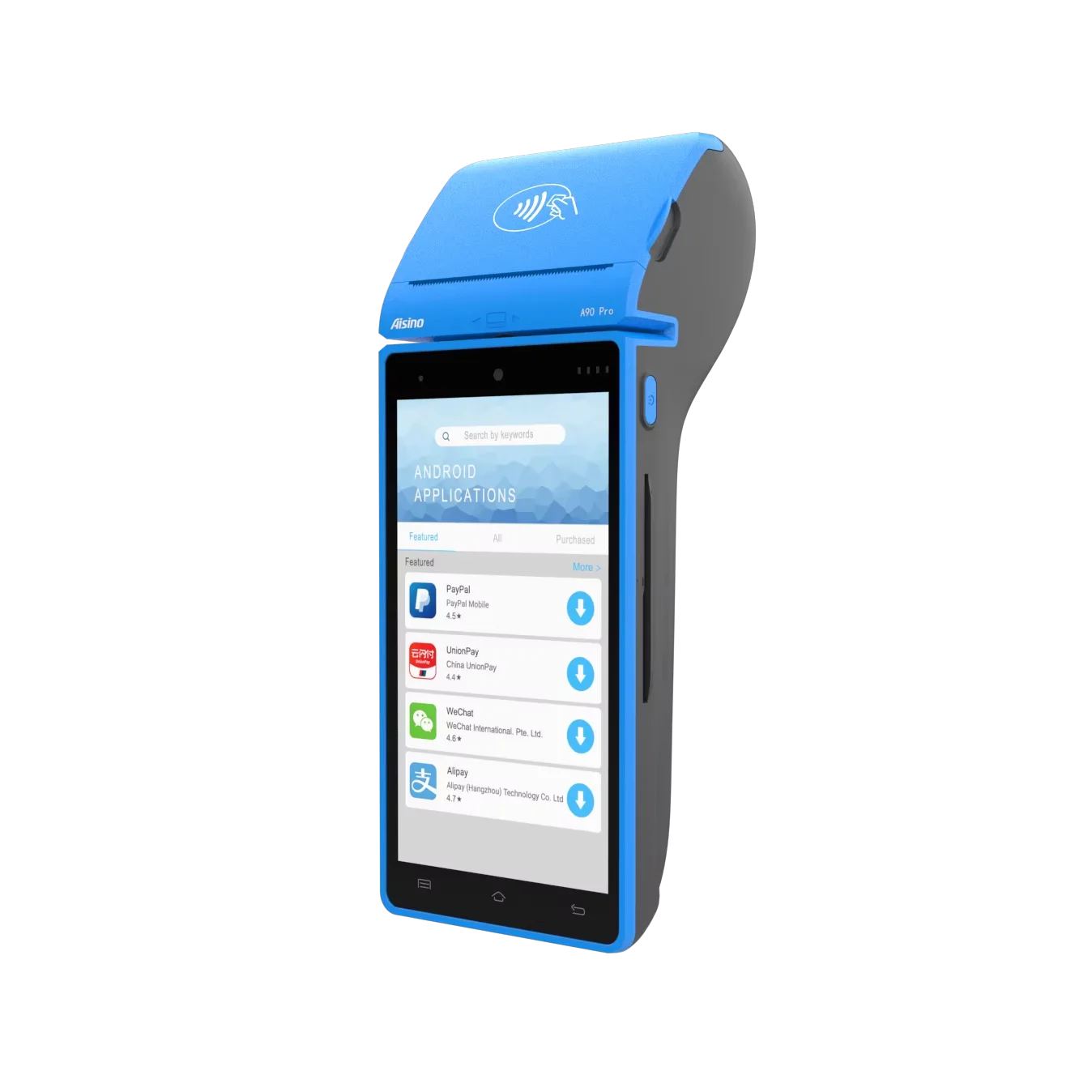 OEM Logo Android 10 Handheld Smart POS