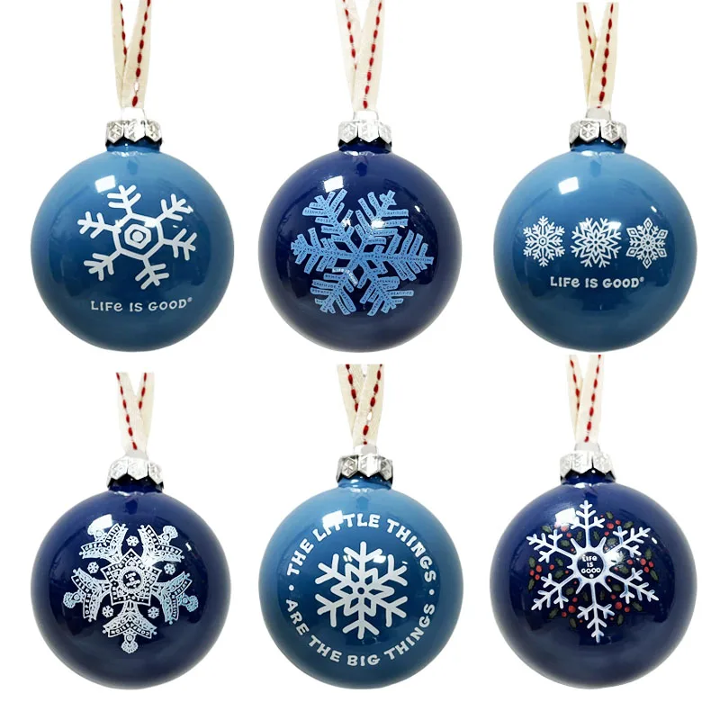 Оптовая продажа рождественские украшения цветной шар персонализированная подвеска на елке декоративные пластиковые шары