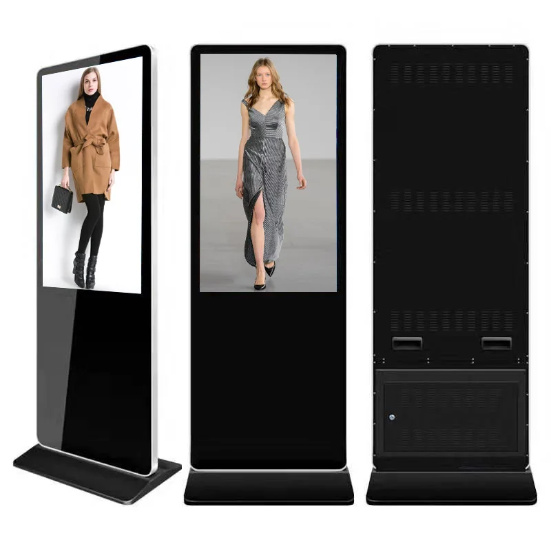 RK3288 Android Advertising Display Lcd 55 Inch Floor Standing Digital Signage Kiosk Totem
