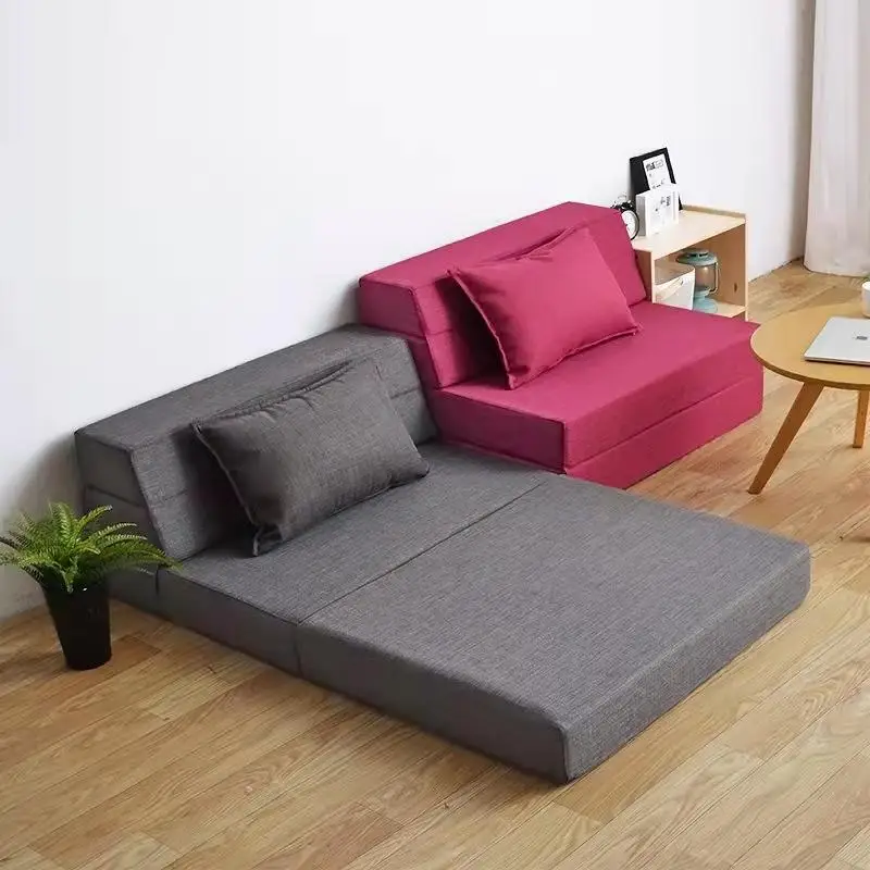 Custom Hot Selling Portable Folding Sofa Mattress Tri-fold Memory Foam Mattress