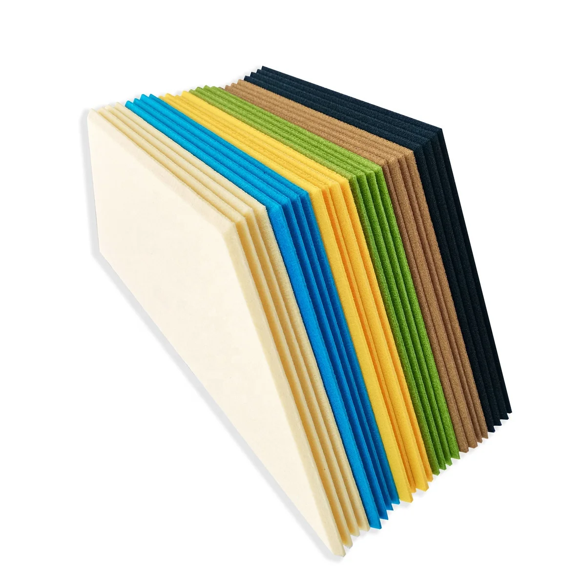 PET Felt Board Acoustic Polyester Fiber Material Sound-Absorbing Panel for Office Meeting Room