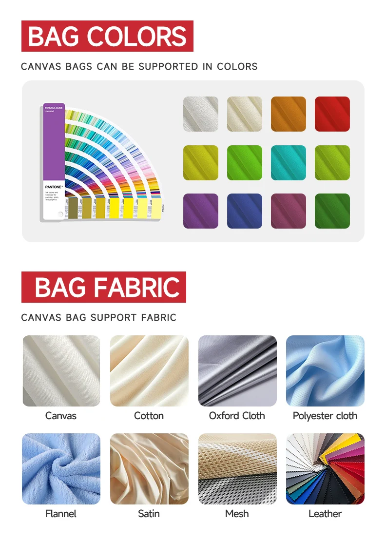 Printing Wholesale Plain Canvas Tote Bags Fabric Tote Bags with Custom Printed Logo Cotton Tote Bag Handle Shopping