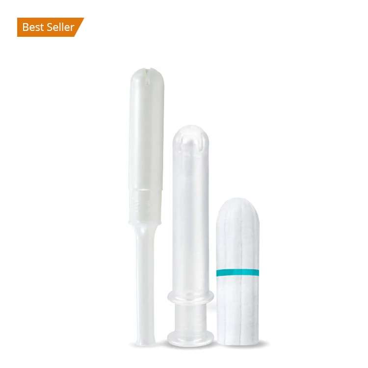 
China wholesale 100% recyclable NO ALLERGY Medical Grade organic tampons women sanitary 