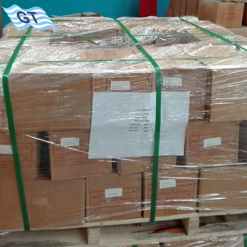 High alumina lining bricks for grinding tile raw materials