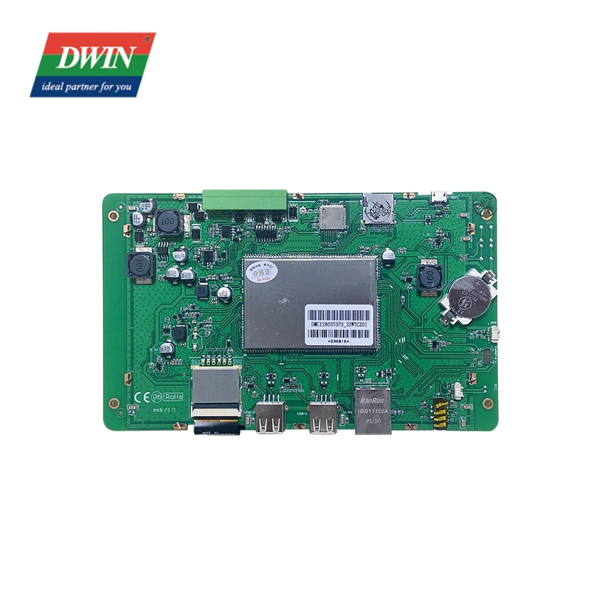 DWIN Industrial Grade Android11 System RK3566 Quad Core 7 Inch 1280*800 LCD Display Capacitive Touch Screen HMI Module Tablet