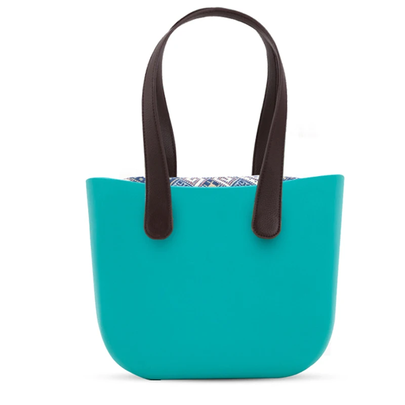 Factory Wholesale EVA Handbags Customize Silicone EVA Beach Bag For Woman Storage Bag For Shopping EVA Cosmetic Bag