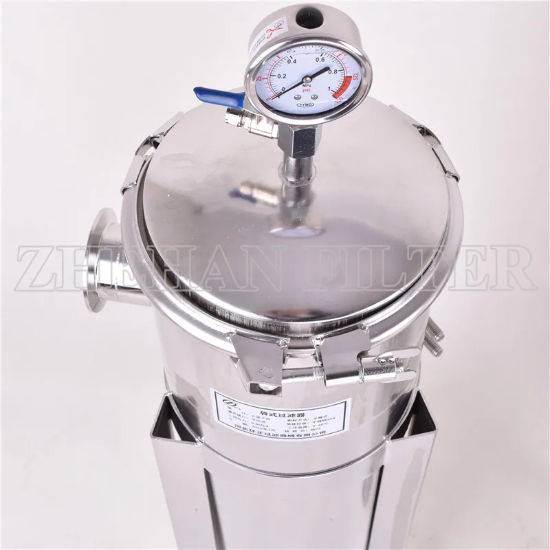 Stainless Steel housing bag basket grease filter