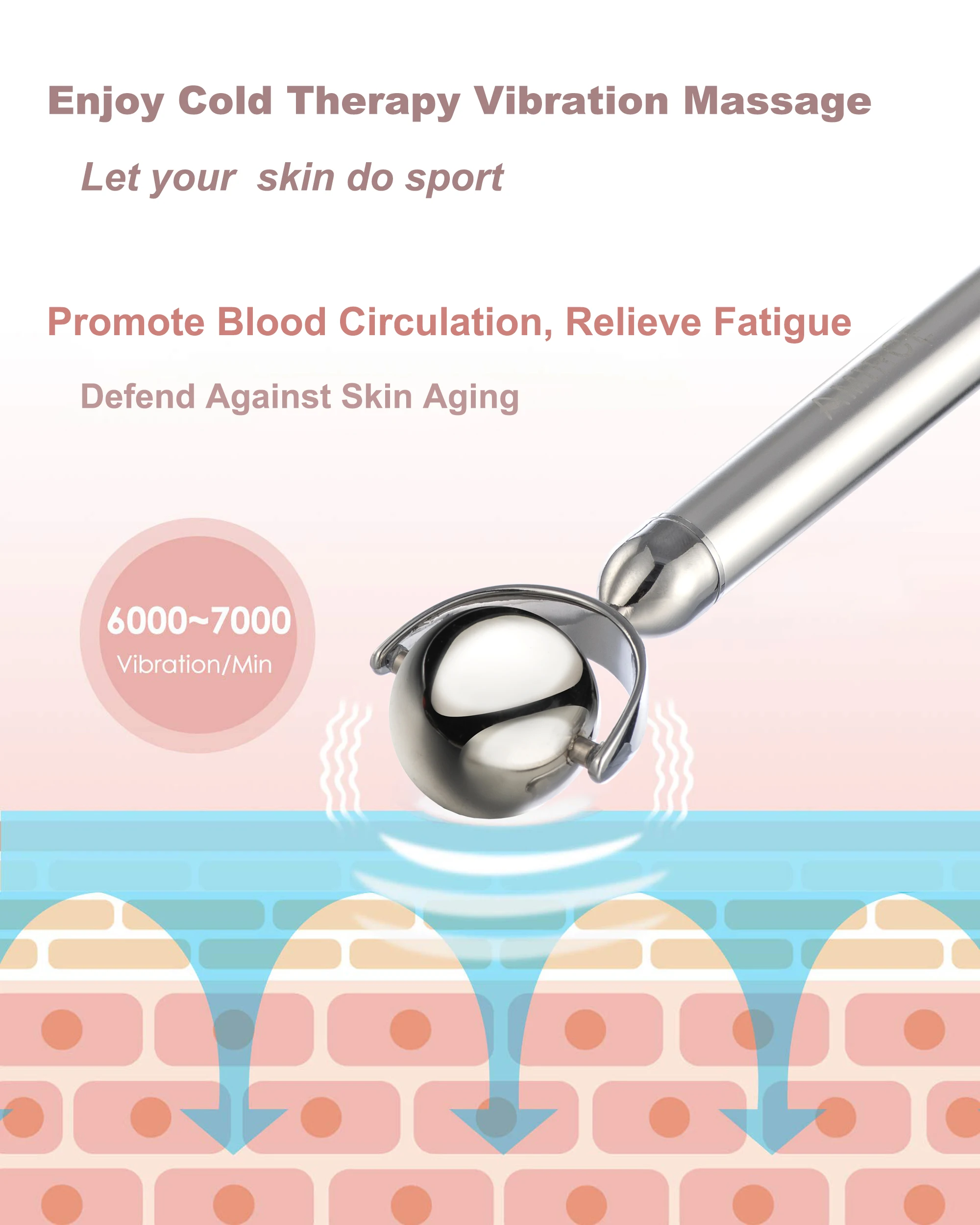 Hot selling wholesale skin care tool powerful face massager vibrating lifting multifunctional facial massager beauty use