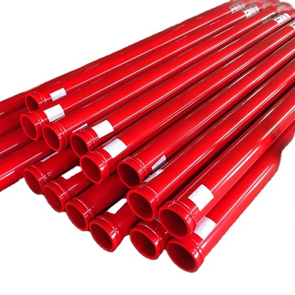 DN125 x3 M Concrete pump twin wall pipe concrete pump Spare parts delivery pipe construction machinery parts