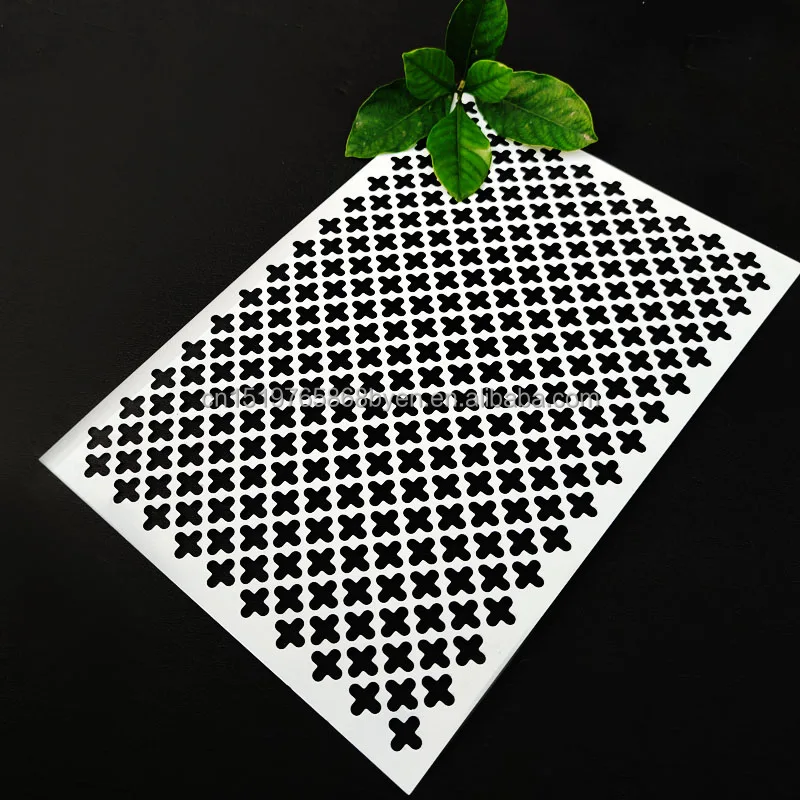 Exterior decorative wall panels perforated metal mesh screen