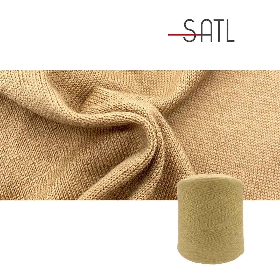 Best Selling 70%Cotton 20%Silk 10%Cashmere Thin With Good Warmth Fabric Yarn 2/36nm