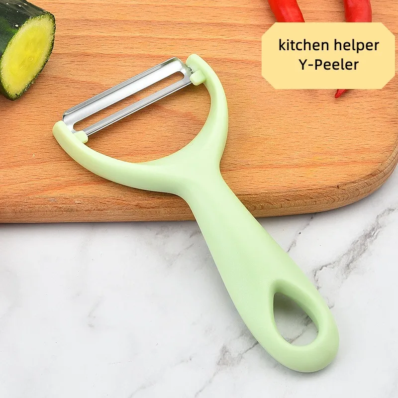 Top Seller 2023 Kitchen Gadget  Stainless steel Potato Peeler PP handle Vegetable Fruit Peeler